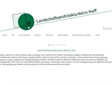 Tablet Screenshot of martina-hoff.de